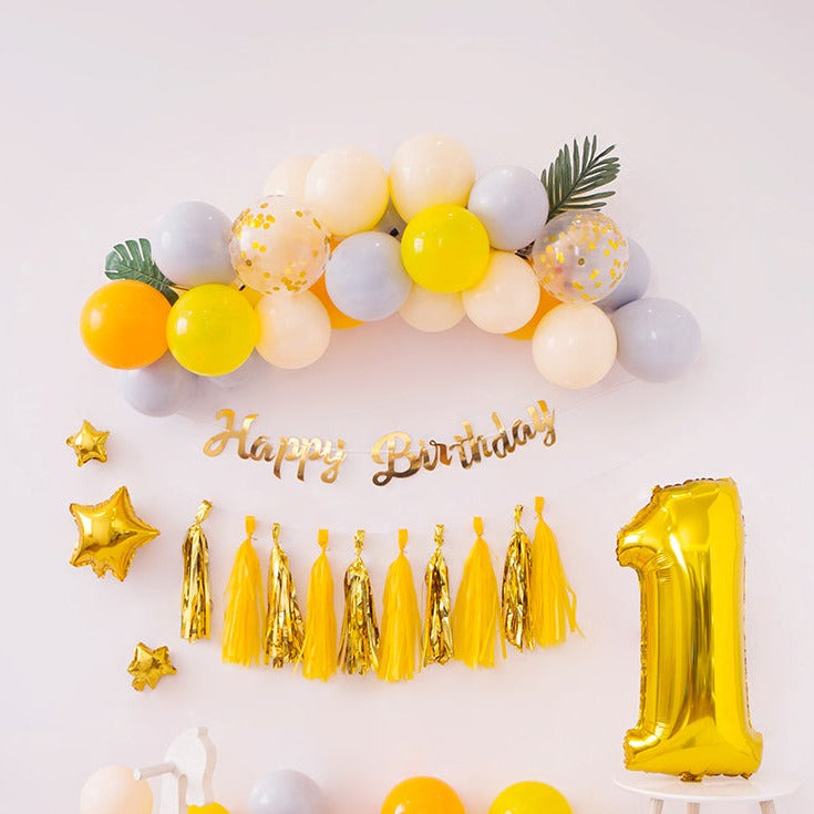 Create an Unforgettable Tropical Birthday Experience with Yellow Balloons
