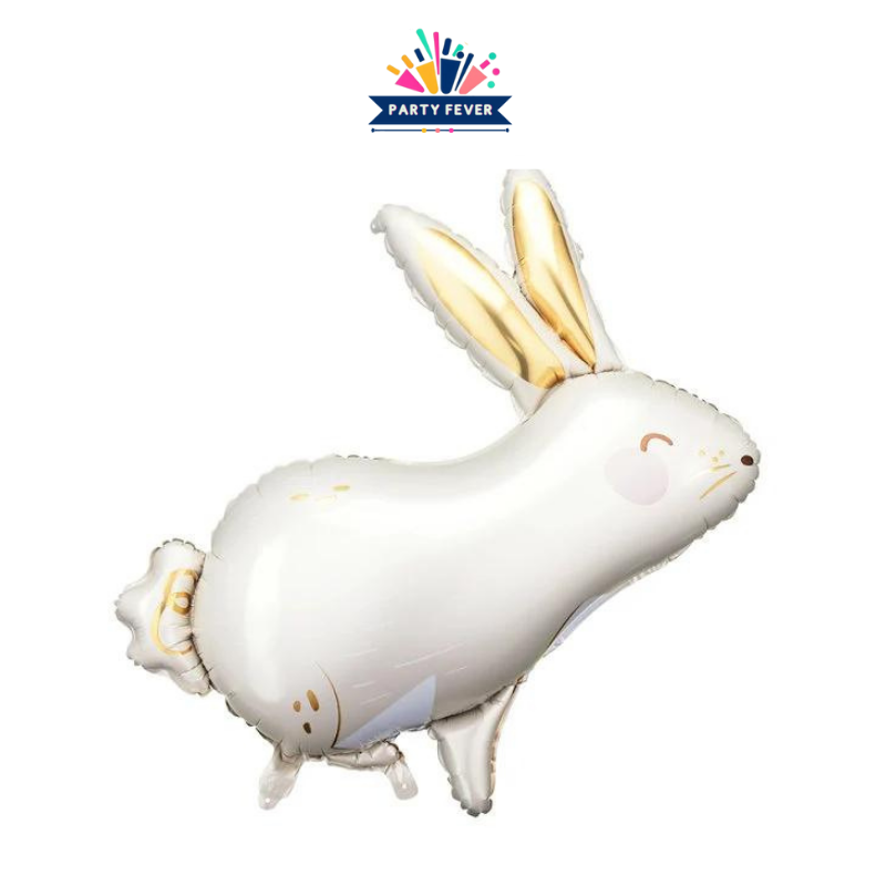 Giant playful bunny-shaped balloon for parties