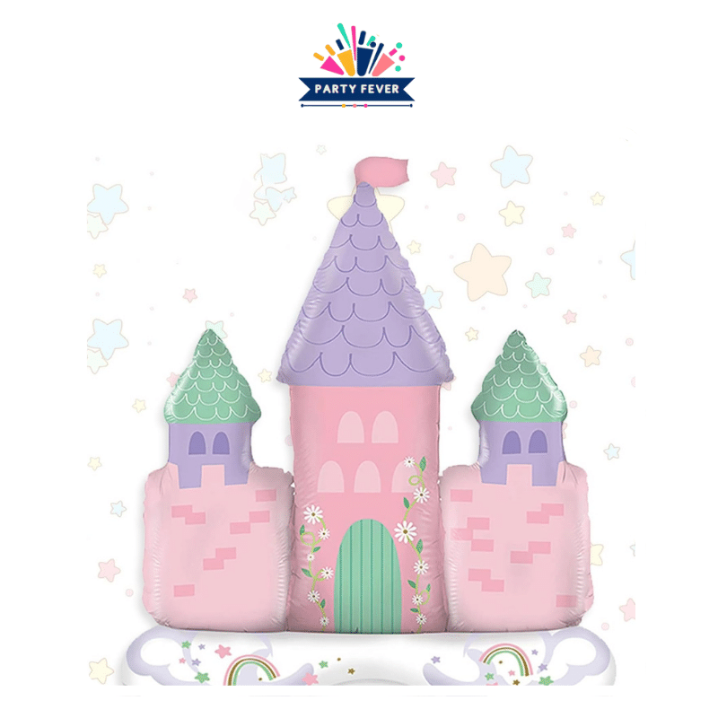 Princess Pink Castle Balloon decoration