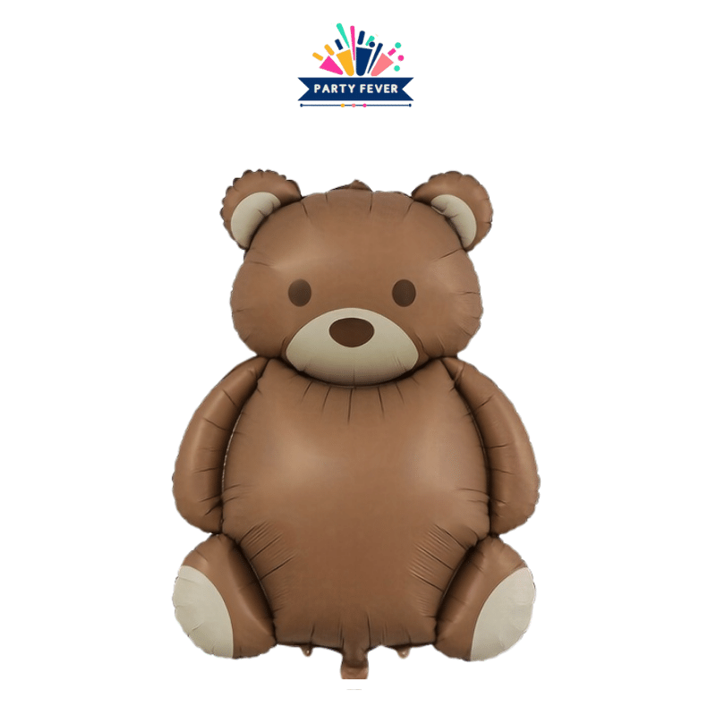 Adorable Brown Bear Decoration Balloons for Fun-Filled Celebrations(35 in )