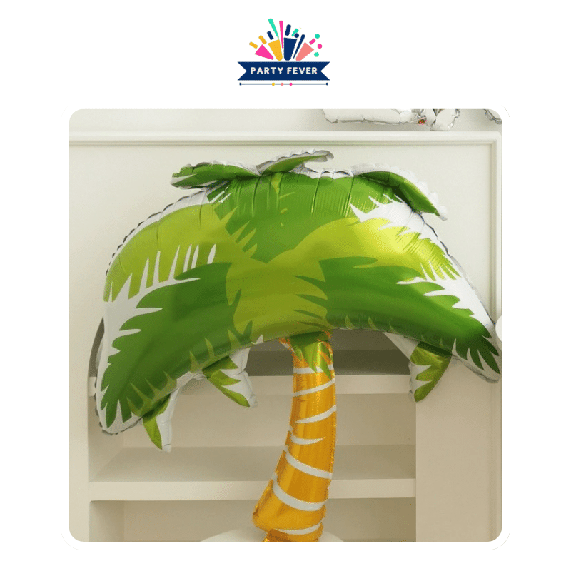 Tropical coconut tree balloon.Charming beach-themed balloon decor！