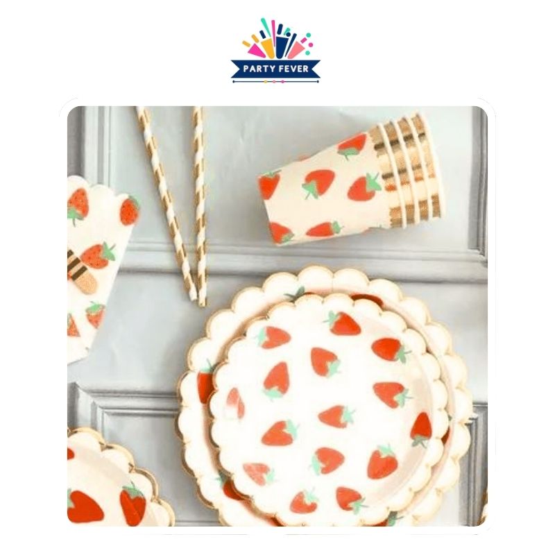 Elevate Your Tea Party with Cute Fruity Plates from the Juicy Collection