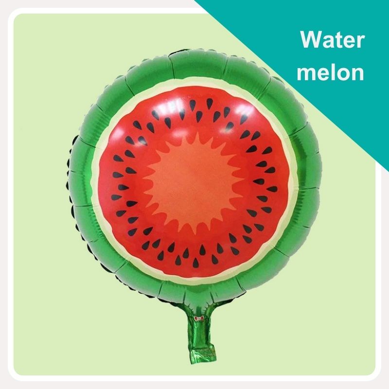 weet and Playful Decor: Fruity 18 inch Foil Balloon watermelon