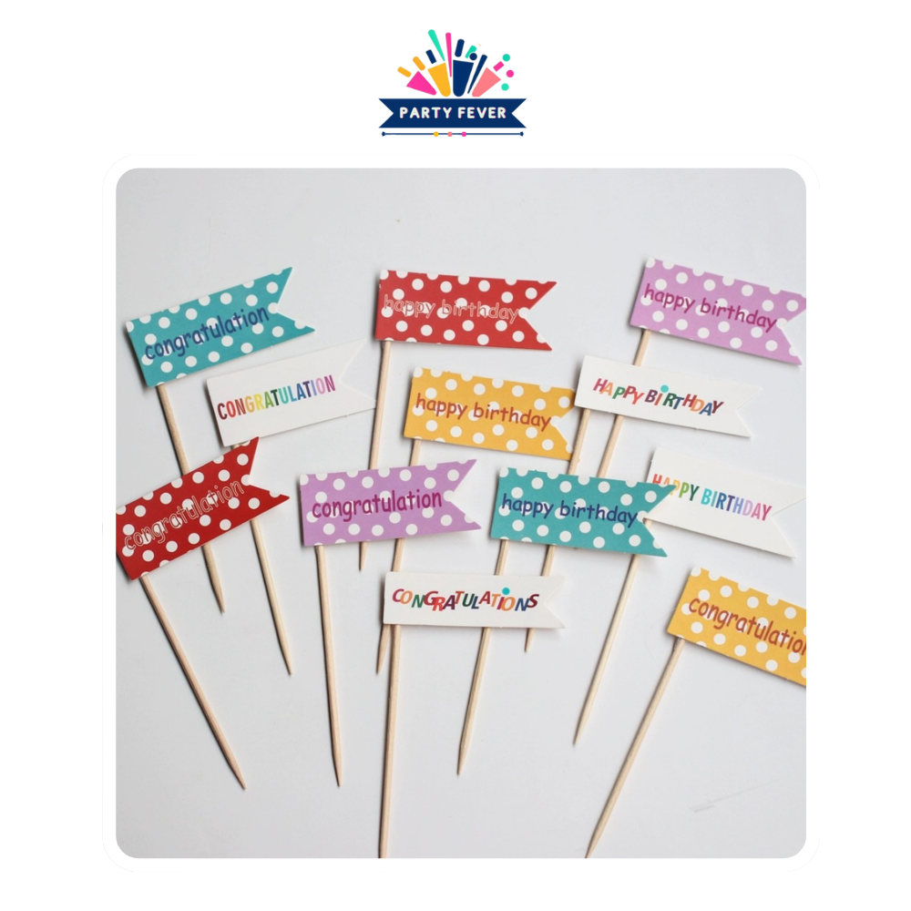 Colorful birthday decorations.Cheerful Polka Dot Designs(Pack of 4,3 color scheme))