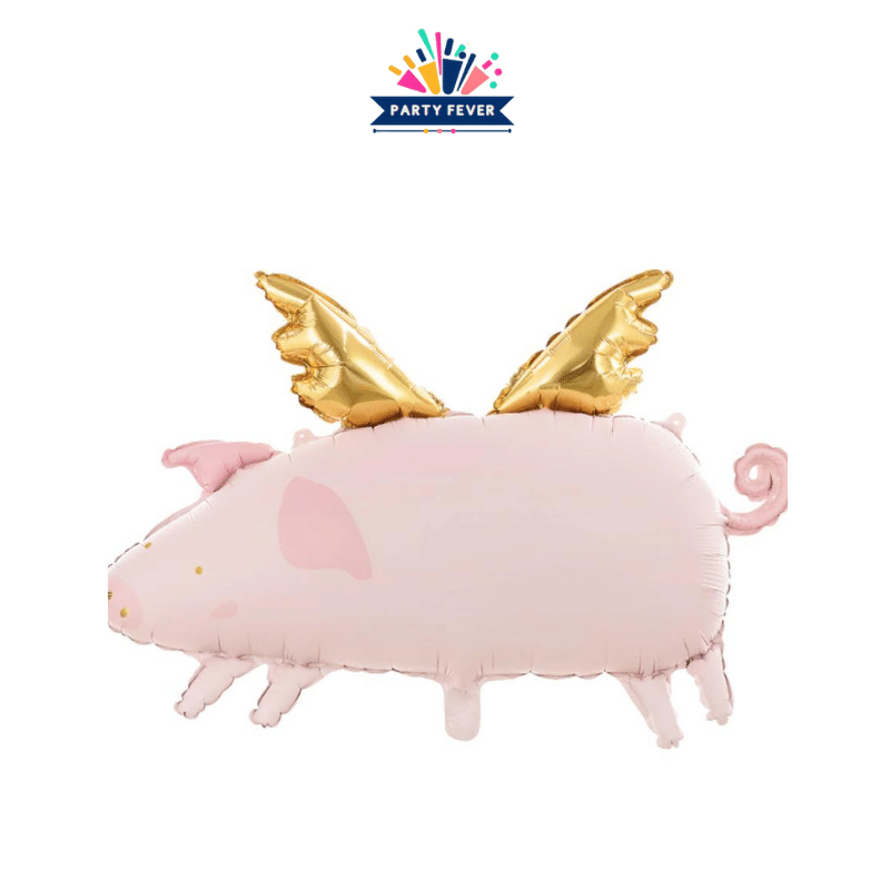 Flying Pink Piggy Balloon Decor （28 inches）