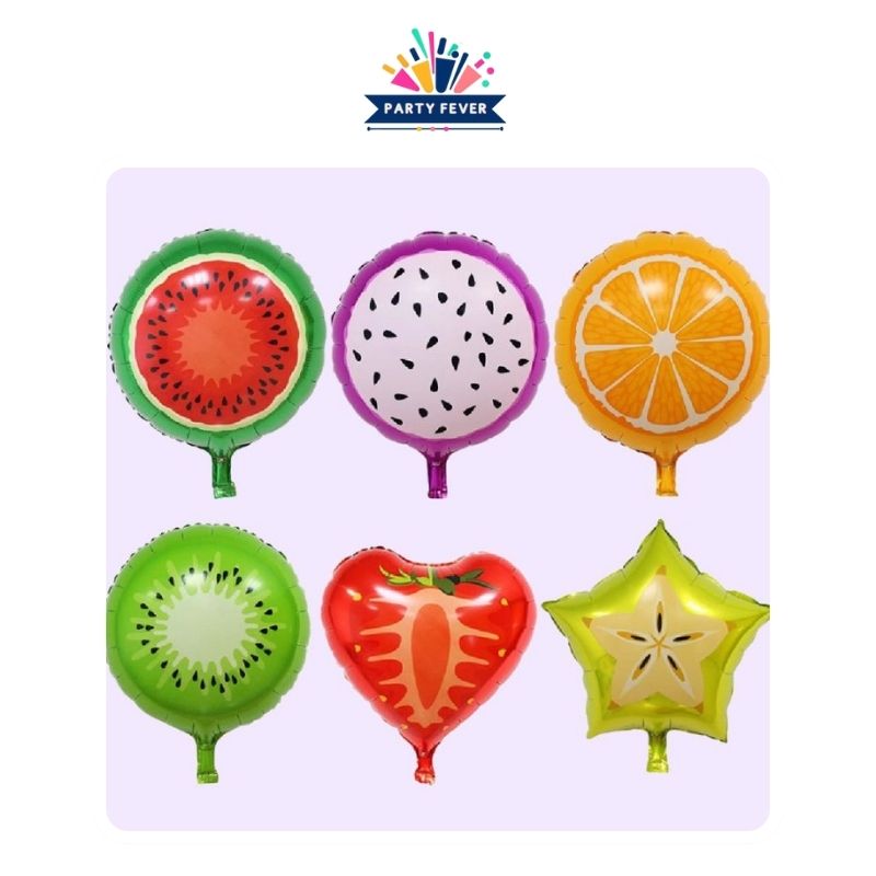 Bursting with Joy: Fruity 18 inch Foil Balloon