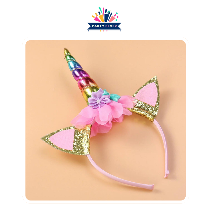 Rainbow Horn Princess Party Accessories