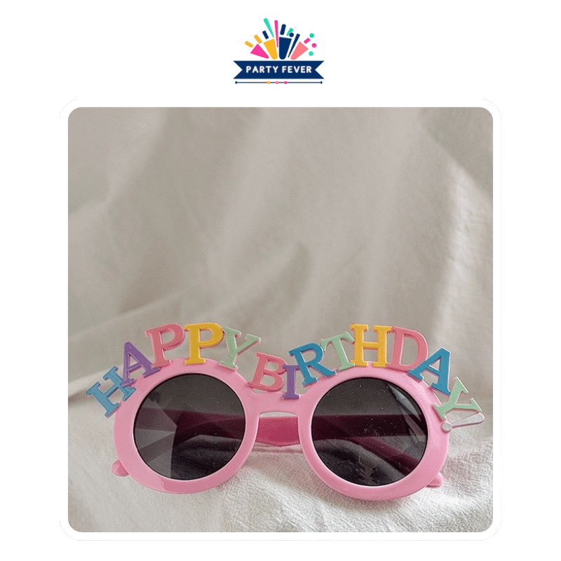 Birthday Party Essentials.Colorful Party Sunglasses